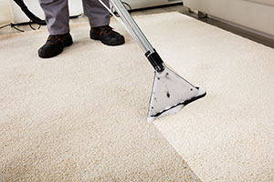 carpets being cleaned