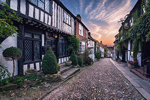 tudor cobbled street